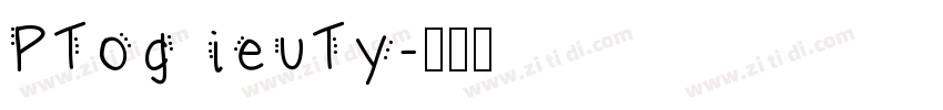 PTog ieuTy字体转换